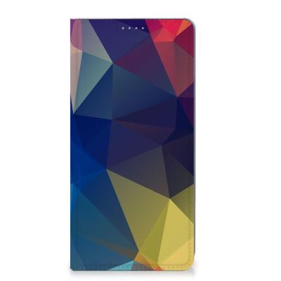 Xiaomi 13 Lite Stand Case Polygon Dark Xiaomi 13 Lite Stand Case Polygon Dark