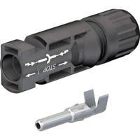 Stäubli 32.0035P0001 Koppelingsbus, -stekker MC4 PV-KST4/10II Inhoud: 1 stuk(s) - thumbnail