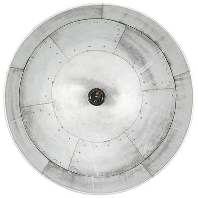 VidaXL Hanglamp industrieel vintage rond 25 w e27 41 cm zilverkleurig