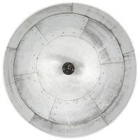 VidaXL Hanglamp industrieel vintage rond 25 w e27 41 cm zilverkleurig - thumbnail