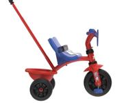 Smoby - Be Fun Driewieler - Spidey - Schaalbaar van 15 maanden tot 3 jaar - Kinderstok verstelbaar in 3 standen - Veiligheidsgordel - thumbnail