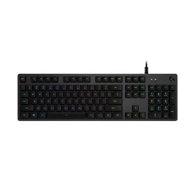 Logitech G512 RGB L-as mechanisch bedraad gaming-toetsenbord lengte: 1.8 m (zwart)