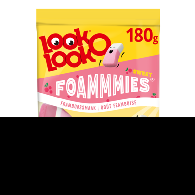 Look O Look Look-o-look foammmies raspberry (12x180gr)