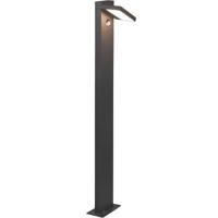 LED Tuinlamp met Bewegingssensor - 8W - Warm Wit 3000K - Aluminium - thumbnail