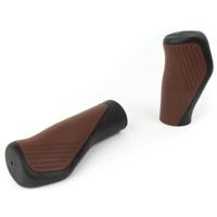 Widek 005241 handvatten city ergo 90/120mm zwart/bruin per 3 sets - thumbnail