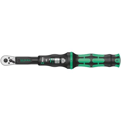 Wera Click-Torque A 5 05075604001 Momentsleutel Met omschakelbare ratel 1/4 (6,3 mm) 2.5 - 25 Nm Wera Click-Torque A 5 05075604001 Momentsleutel Met omschakelbare ratel 1/4 (6,3 mm) 2.5 - 25 Nm