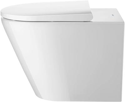 Toilet Duravit D-Neo HygieneGlaze Staand Rimless Diepspoel 58 cm Hoogglans Wit Duravit Toilet Duravit D-Neo HygieneGlaze Staand Rimless Diepspoel 58 cm Hoogglans Wit Duravit