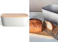 Gusta broodtrommel met bamboe deksel - thumbnail