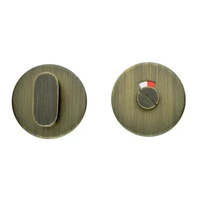 Hdd Pro WC Garnituur Rond Shape Mat Brons