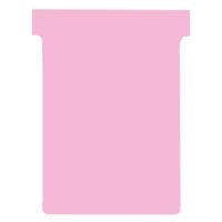 Nobo T-planbordkaarten index 3, ft 120 x 92 mm, roze - thumbnail