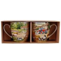 Mokkenset schaap en collie - thumbnail