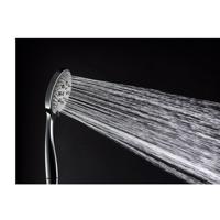 Handdouche Hotbath 3 Standen ABS kunststof ⌀ 10 cm Mat Zwart - thumbnail