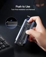 Inateck FE2024 SDD-behuizing Zwart, Grijs M.2 - thumbnail