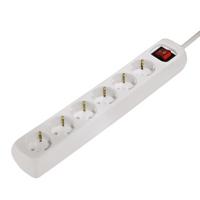 Hama Distribution Panel 6 Sockets With Switch White 3.0 M - thumbnail