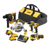DeWALT DCK611P1D2 Accu combiset 6-delig 12V XR 5.0/2.0Ah in transporttas - thumbnail