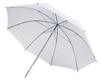 BRESSER SU-43 Paraplu wit diffuus 110 cm - thumbnail