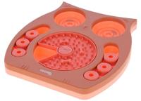 Puzzle/Gioco di apprendimento - KERBL - Gufo - 30 x 28 cm - Salmone e Marrone - thumbnail