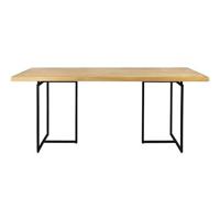 Dutchbone Eettafel 'Class' Eikenhout, 220 x 90cm, kleur Naturel - thumbnail