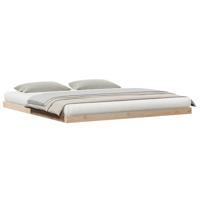 Bedframe Naturel 180 x 220 cm Massief grenenhout - thumbnail