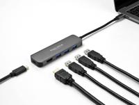 Imp Usb c naar c + a + hdmi hub - 5 poorten - thumbnail