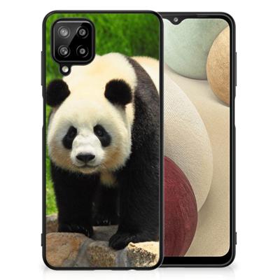 Samsung Galaxy A12 Dierenprint Telefoonhoesje Panda Samsung Galaxy A12 Dierenprint Telefoonhoesje Panda
