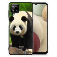 Samsung Galaxy A12 Dierenprint Telefoonhoesje Panda - thumbnail