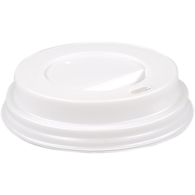 Deksel | PS | rond | Ø80mm | wit | 1000 stuks