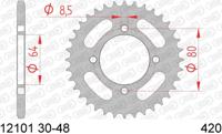 AFAM Chain wheel 420 35z steel silver - thumbnail