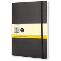 Moleskine notitieboek, ft 19 x 25 cm, geruit, soepele cover, 192 blad, zwart - thumbnail