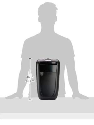 Fellowes Powershred® 60Cs Papierversnipperaar 10 vellen Cross cut 4 x 50 mm P-4 22 l Ook geschikt voor Paperclips, Nietjes, Creditcards Fellowes Powershred® 60Cs Papierversnipperaar 10 vellen Cross cut 4 x 50 mm P-4 22 l Ook geschikt voor Paperclips, Nietjes, Creditcards