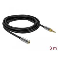 DeLOCK Stereo Jack 3,5 mm 3-Pin male > female verlengkabel - thumbnail