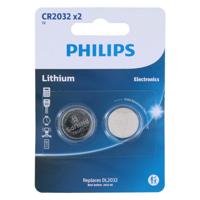 Knoopcel Baterrij CR2032, 2st. - thumbnail