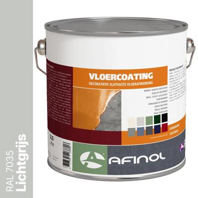 Afinol Vloercoating Lichtgrijs (RAL 7035) 2,5 liter