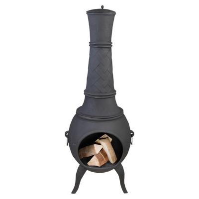 Gietijzeren Terraskachel Grijs 150 cm Esschert Design - Esschert design