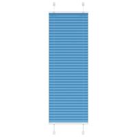 VidaXL Plissé rolgordijn 45x100 cm stofbreedte 44,4 cm polyester blauw - thumbnail