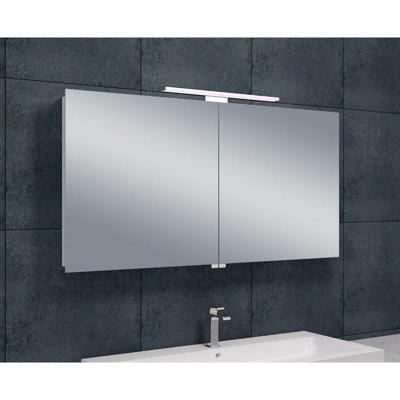 Wiesbaden Luxe spiegelkast +Led verlichting 120x60x14 cm