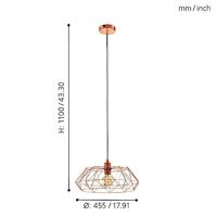 Eglo Landelijke hanglampCarlton 2 - 49488 - thumbnail