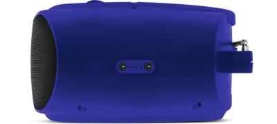 TechniSat DIGITRADIO 1990 - Stereo-boombox met DAB+/FM-radio en CD-speler (Bluetooth-audiostreaming, hoofdtelefoonaansluiting, USB, AUX in, oplaadfunctie, klok, 2 x 1,5 watt uitgangsvermogen) blauw