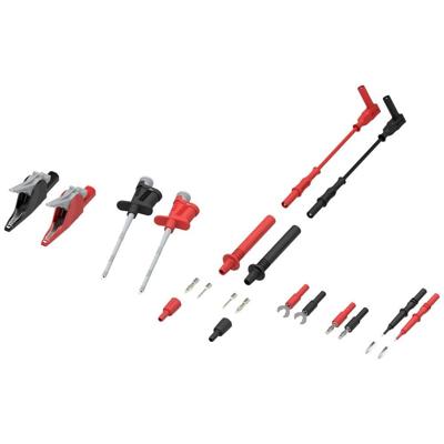 Electro PJP 426 Set van testpennen + meetkabels + klemhaken + adapter + krokodillenklemmen