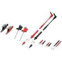 Electro PJP 426 Set van testpennen + meetkabels + klemhaken + adapter + krokodillenklemmen - thumbnail