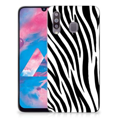 Samsung Galaxy M30 | TPU Hoesje | Zebra Samsung Galaxy M30 | TPU Hoesje | Zebra