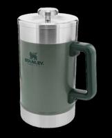 Stanley Classic Stay Hot French Press Thermosfles Hammertone Green 1,4L - thumbnail