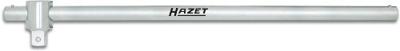 HAZET Schuifstuk · met draaistang 1115/2 · 1 inch (25 mm) vierkant massief · 2-delig