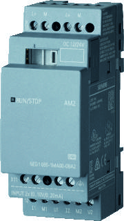 Siemens LOGO! AM2 0BA2 PLC-uitbreidingsmodule 24 V/DC