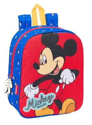 Schoolrugzak Mickey Mouse Clubhouse Good day Blauw 22 x 27 x 10 cm Schoolrugzak Mickey Mouse Clubhouse Good day Blauw 22 x 27 x 10 cm
