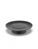 SERAX - Inku - Gebakschaal op voet L 24cm Zwart - thumbnail