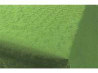 Damast tafelkleed papier 118cmx8m groen - thumbnail