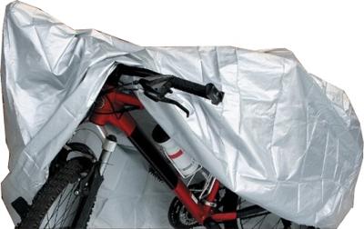 Mirage Tassen Mirage fietspyama/hoes/overtrek voor 1 fiets kleur antraciet in doos