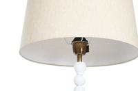 Vloerlamp Home ESPRIT Wit 40 x 40 x 144 cm - thumbnail