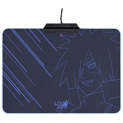 Lexip Naruto Shippuden Madara Destruction Gaming muismat Verlicht Zwart, Blauw Lexip Naruto Shippuden Madara Destruction Gaming muismat Verlicht Zwart, Blauw